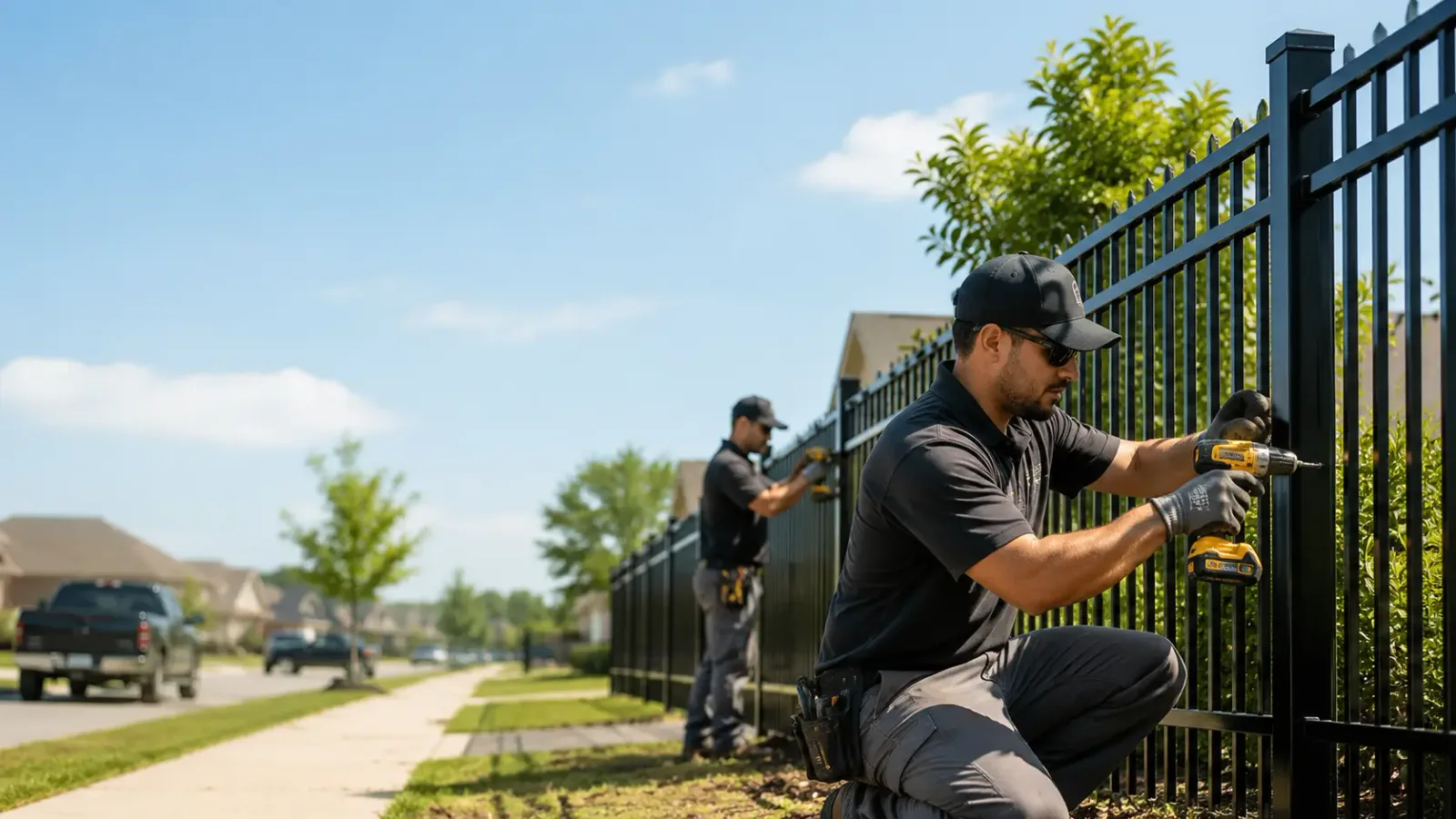 Metal Fence Installation in Spirit Lake, IA